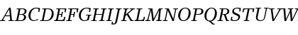 LinoLetter RomanItalic Font