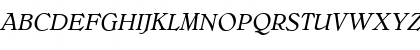 BelliniOriginalItalic Italic Font