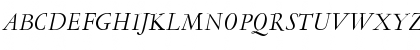 LTC Garamont Display Italic Italic Font
