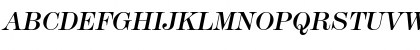 M791-Modern Italic Font