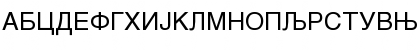 Macedonian Helv Regular Font