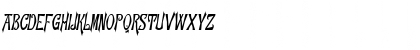 Manchuria-Condensed Italic Font