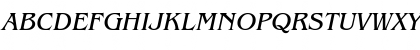 Benjamin Italic Font