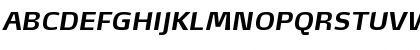 MaxDemiSerif-BoldItalic Regular Font