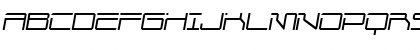 MechwarThin Oblique Regular Font