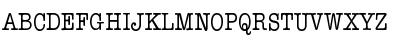 Memo Condensed Normal Font