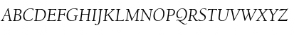 BerkeleyOldStyItcTEE Italic Font