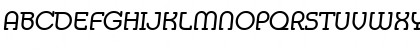MexicoSerial Italic Font