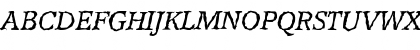 MichaelBeckerRandom Italic Font
