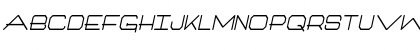 Millennium-Condensed Bold Italic Font