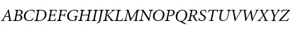 Minion LT Italic Font