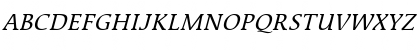 Mirror Italic Font