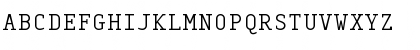 MonoxSerifLight Regular Font