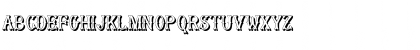 MuskitosCapsShadDown Regular Font