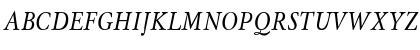 Mysl Narrow Italic Font