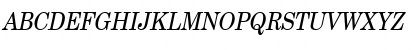 New Boston Condensed Italic Font