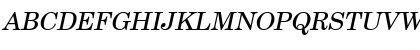 NewBoston Italic Font