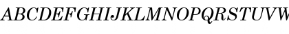 NewMilleniumSchlbk ItalicSH Font