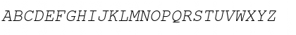 NimbusMonLUN Italic Font