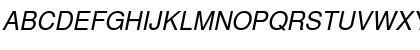 NimbusSanLUN Italic Font