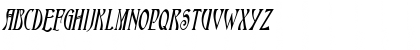 NouveauCondensed Bold Italic Font