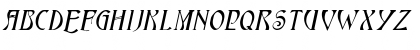 NouveauExtended Italic Font
