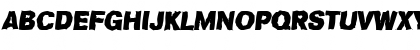 AdamBeckerRandom-Heavy Italic Font