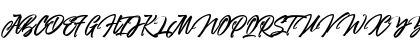 the Woofey Script Regular Font