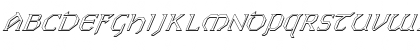 FZ JAZZY 31 3D ITALIC Normal Font