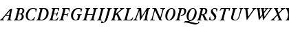 Garamond Bold Italic Font