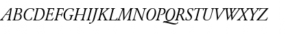 Garamond Italic Font