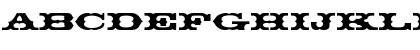 ThunderbirdDReg Regular Font