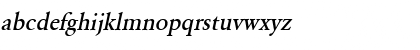 URWGaramondTMed Oblique Font