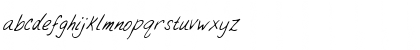 BrandysHand Italic Font