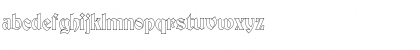 Brandywine-Hollow-Condensed Normal Font