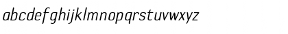 DefaultGothic-AGauge Italic Font