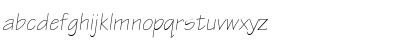 EskizTwoLightC Italic Font