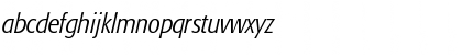 Formata Light Condensed Italic Font