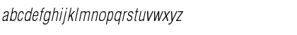 Helvetica Light Condensed Oblique Font