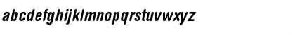 Helvetica Rounded LT Std Bold Condensed Oblique Font
