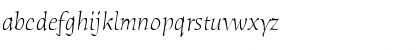 Humana Serif ITC Std Light Italic Font