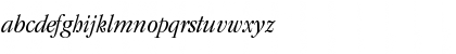 ITC Garamond Std Light Condensed Italic Font