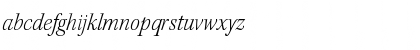 Kepler Std Light Semicondensed Italic Subhead Font