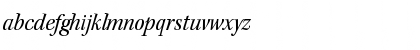 Kepler Std Semicondensed Italic Subhead Font