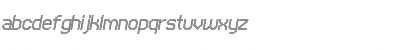 UNDACircleFine Italic Font
