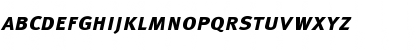 MetaPlusBold- CapsItalic Font