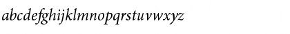 Minion Pro Cond Italic Font