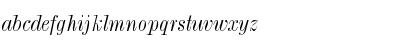 Monotype Modern Condensed Italic Font