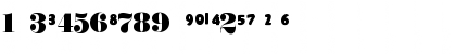 Numerics P07 Font