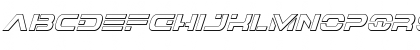 7th Service 3D Italic Italic Font